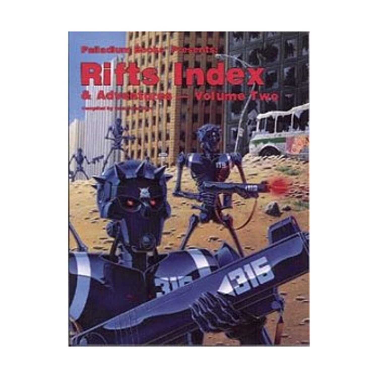 Palladium Books Rifts RPG: Index Volume 2 - Lost City Toys