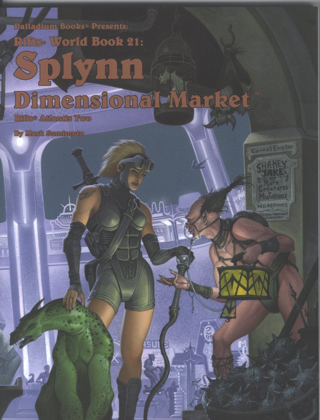 Palladium Books Rifts RPG: World Book 21 Splynn Dimensional Market - Lost City Toys