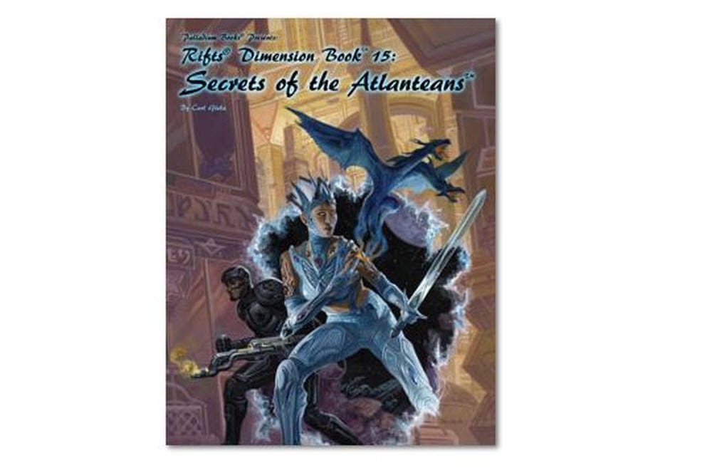 Palladium Books Role Playing Games Palladium Books Rifts RPG: Secrets of the Atlanteans