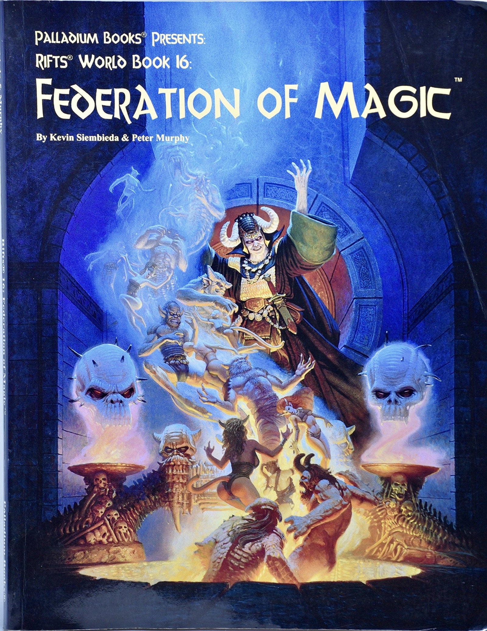 Palladium Books Role Playing Games Palladium Books Rifts RPG: World Book 16 Federation of Magic