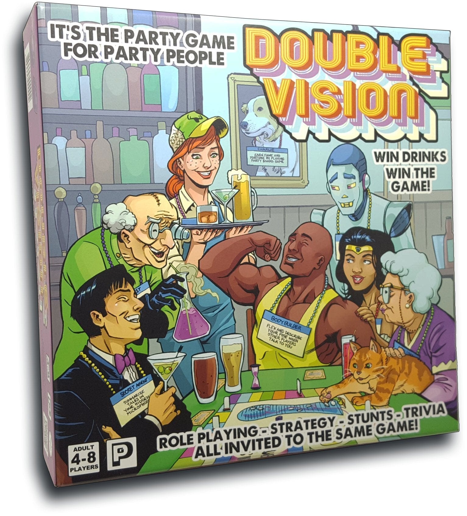 Party People Games Double Vision (18+) - Lost City Toys