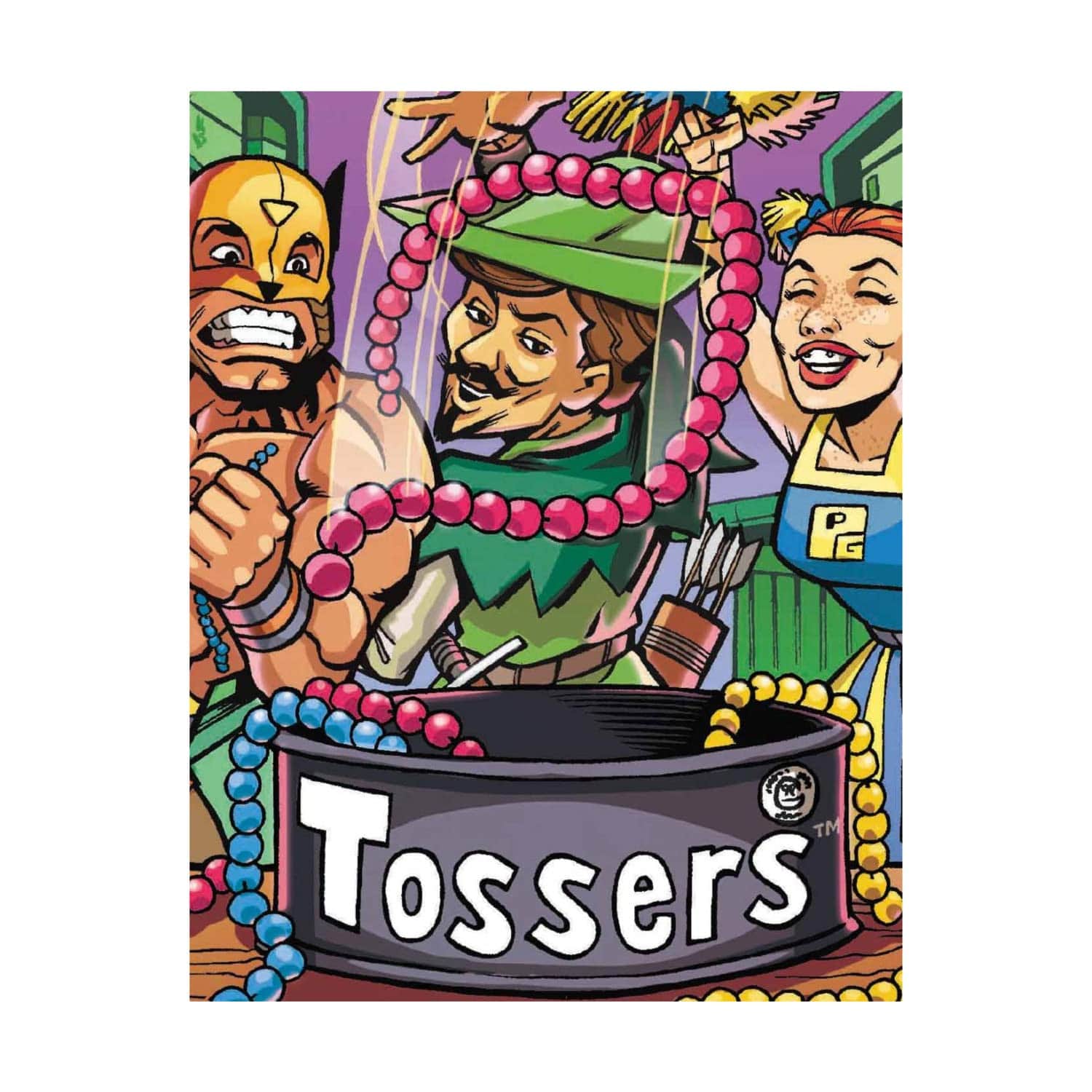 Party People Games Tossers - Lost City Toys