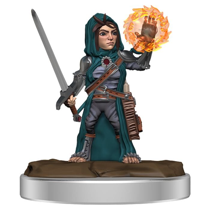 Pathfinder: Battles Miniatures: Premium Painted Figure: Female Halfling Cleric - Lost City Toys