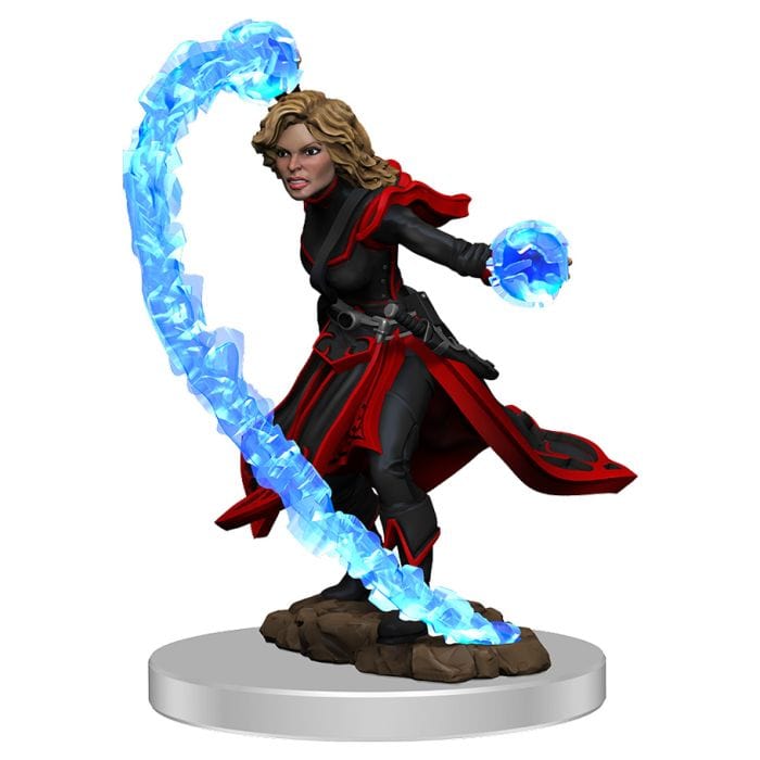 Pathfinder: Battles Miniatures: Premium Painted Figure: Female Human Wizard - Lost City Toys