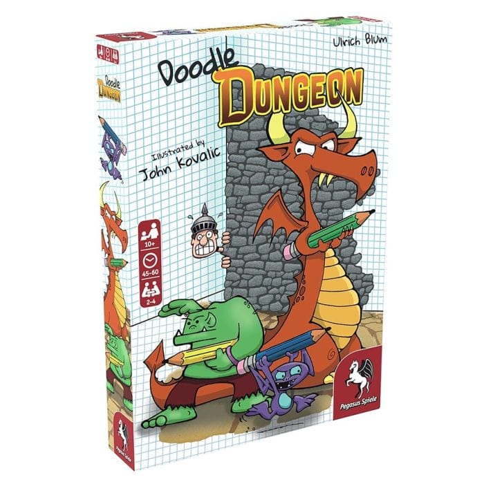 Pegasus Spiele Doodle Dungeon - Lost City Toys