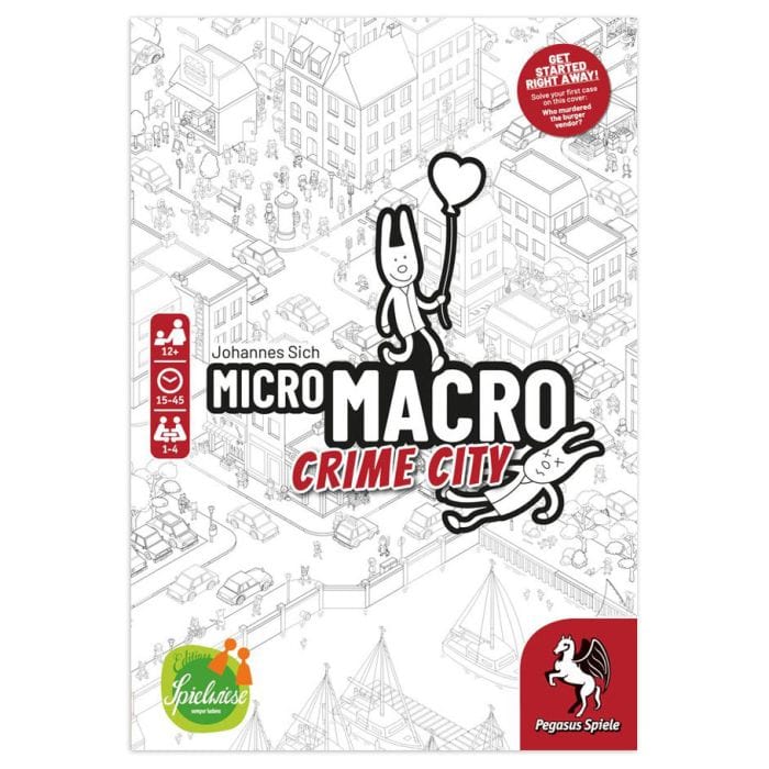 Pegasus Spiele MicroMacro: Crime City - Lost City Toys