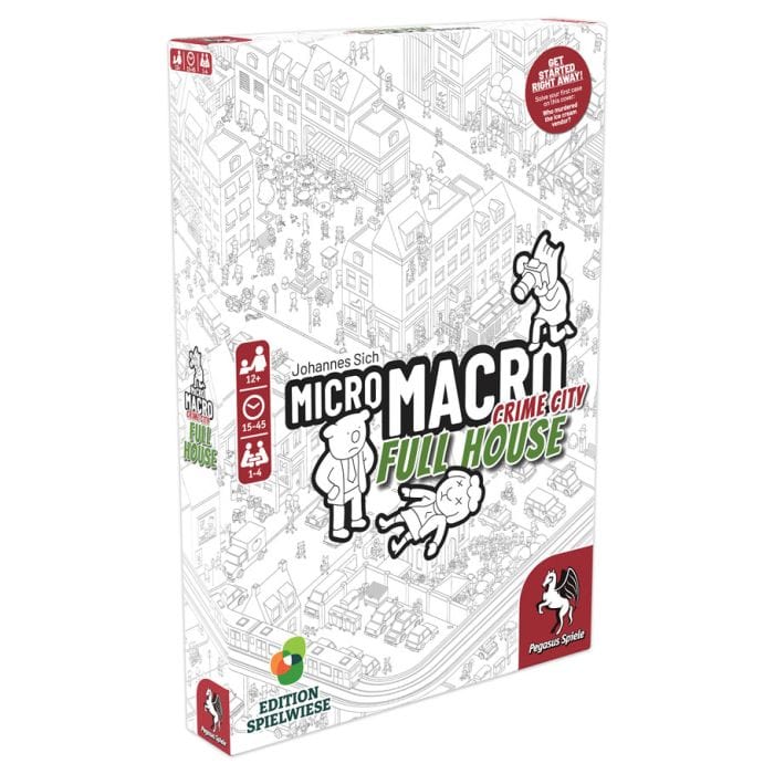 Pegasus Spiele MicroMacro: Crime City: Full House - Lost City Toys