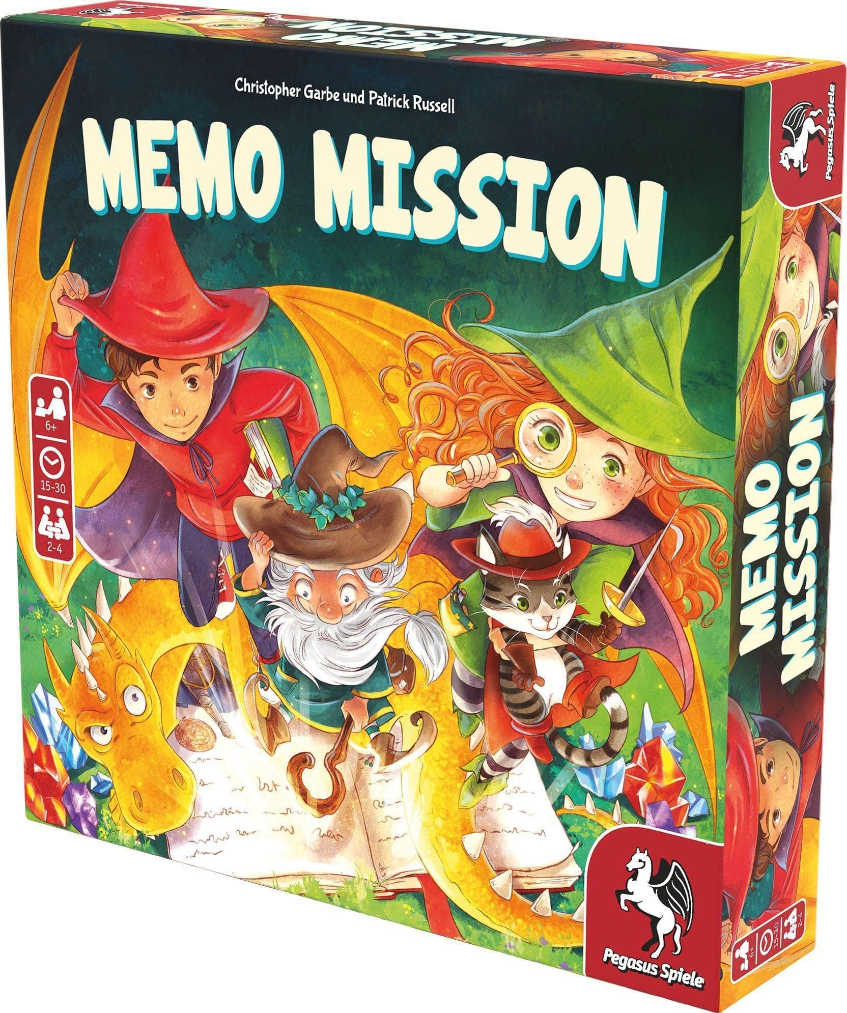 Pegasus Spiele North America Memo Mission - Lost City Toys