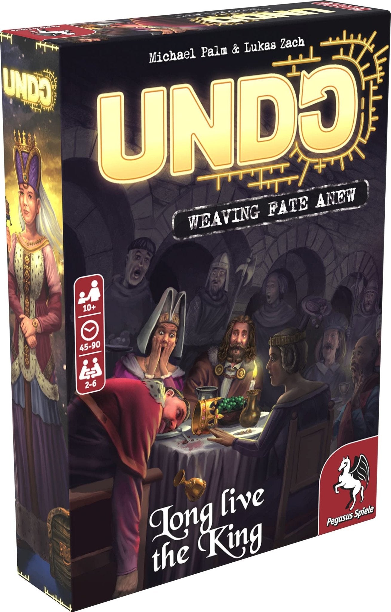 Pegasus Spiele North America UNDO: Long Live the King - Lost City Toys