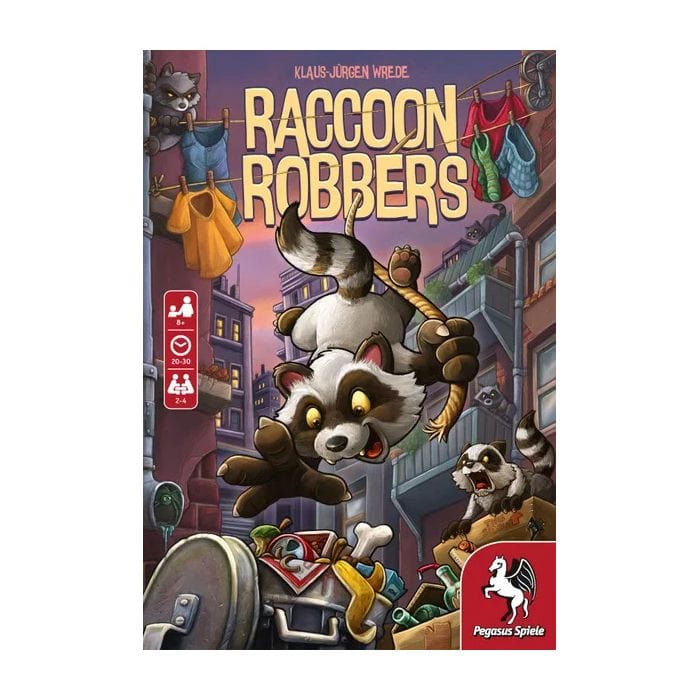 Pegasus Spiele Raccoon Robbers - Lost City Toys