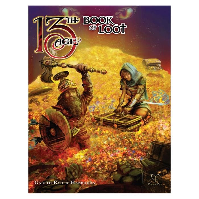 Pelgrane Press 13th Age: The Book of Loot - Lost City Toys