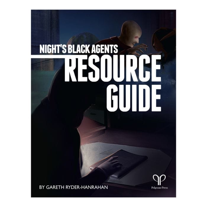 Pelgrane Press Night's Black Agents: Director's Screen & Resource Guide - Lost City Toys