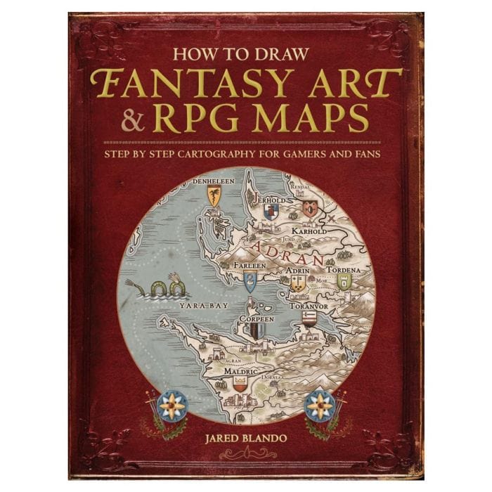 Penguin Random House How to Draw Fantasy Art and RPG Maps - Lost City Toys