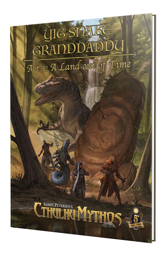 Petersen Games Role Playing Games Sandy Petersens Cthulhu Mythos Yig Snake Granddaddy, Act One: A Land Out of Time