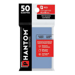 """Phantom Sleeves: """"Red Size"""" (45mm x 68mm) - Gloss/Gloss (50)""" - Lost City Toys