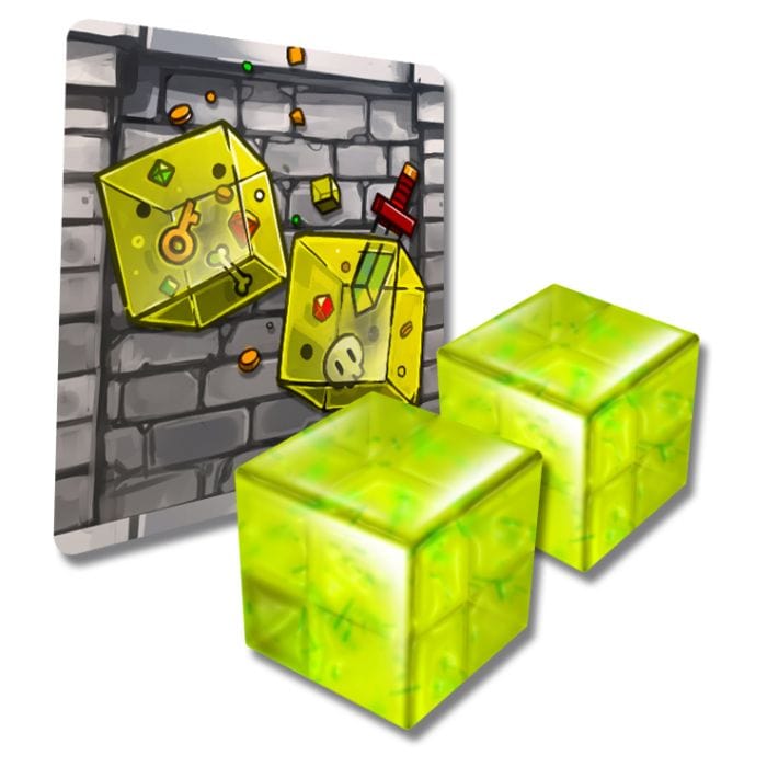 Phase Shift Games Dungeon Drop: Gelatinous Cubes - Lost City Toys