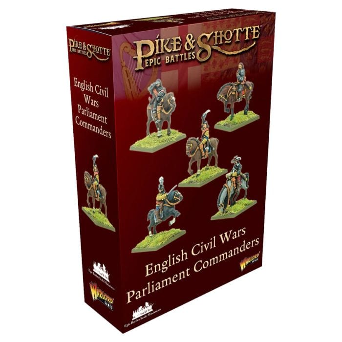 Pike & Shotte Epic Battles: English Civil Wars Parliament Commanders - Lost City Toys