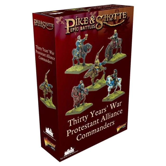 Pike & Shotte Epic Battles: Thirty Years' War Protestant Alliance Commanders - Lost City Toys