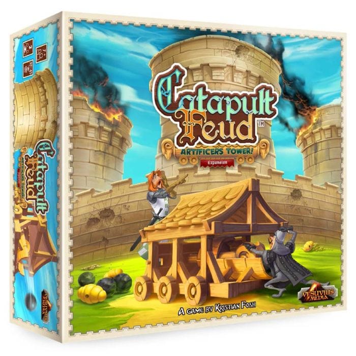 Play All Day Games Board Games Play All Day Games Catapult Feud: Artificer's Tower Expansion