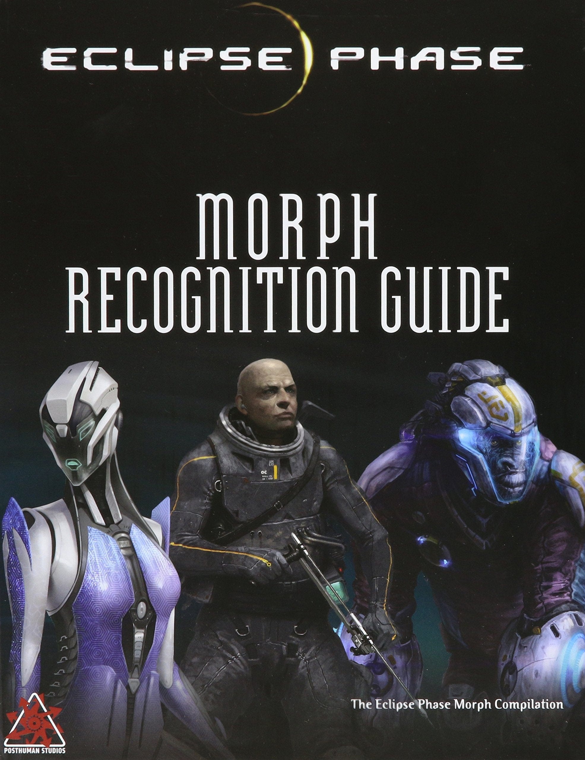 Posthuman Studios, LLC Role Playing Games Posthuman Studios Eclipse Phase RPG: Morph Recognition Guide Hardcover