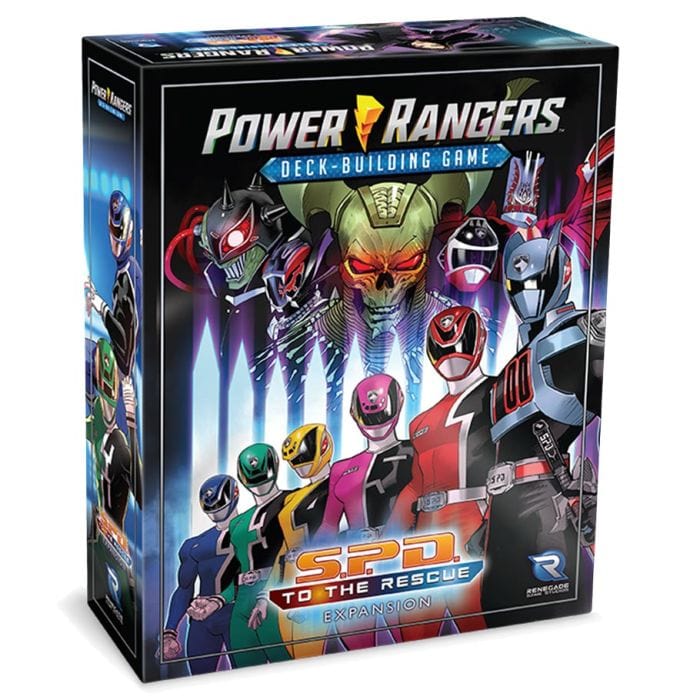 Power Rangers Deck - Building Game: SPD to the Rescue Expansion - Lost City Toys