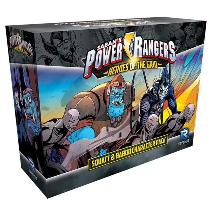 Power Rangers: Heroes of the Grid: Squatt & Baboo Character Pack - Lost City Toys