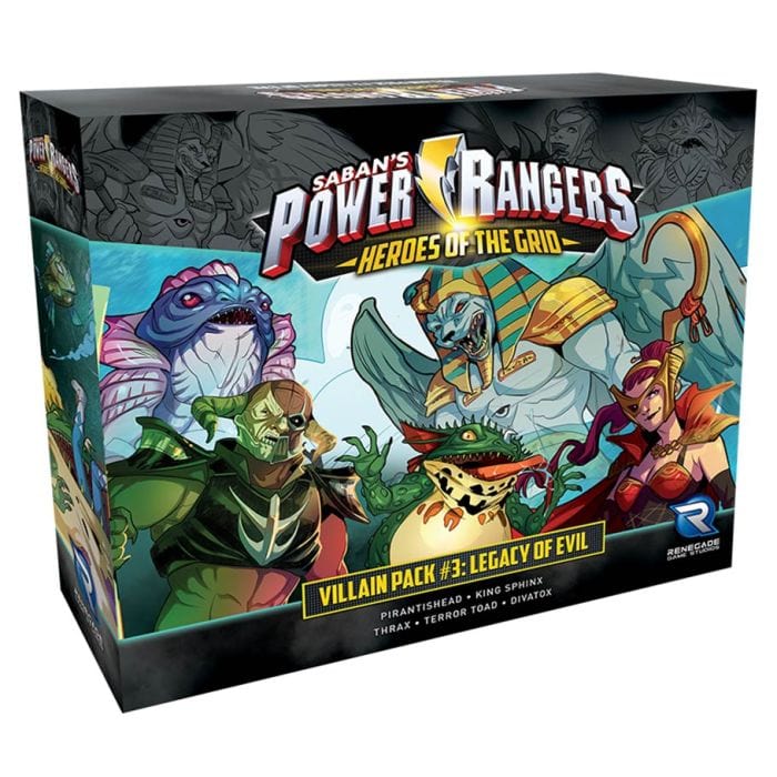 Power Rangers: Heroes of the Grid: Villain Pack #3 Legacy of Evil - Lost City Toys