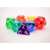 Prism Translucent GM and Beginner Player Polyhedral 7 - Die Set - Lost City Toys