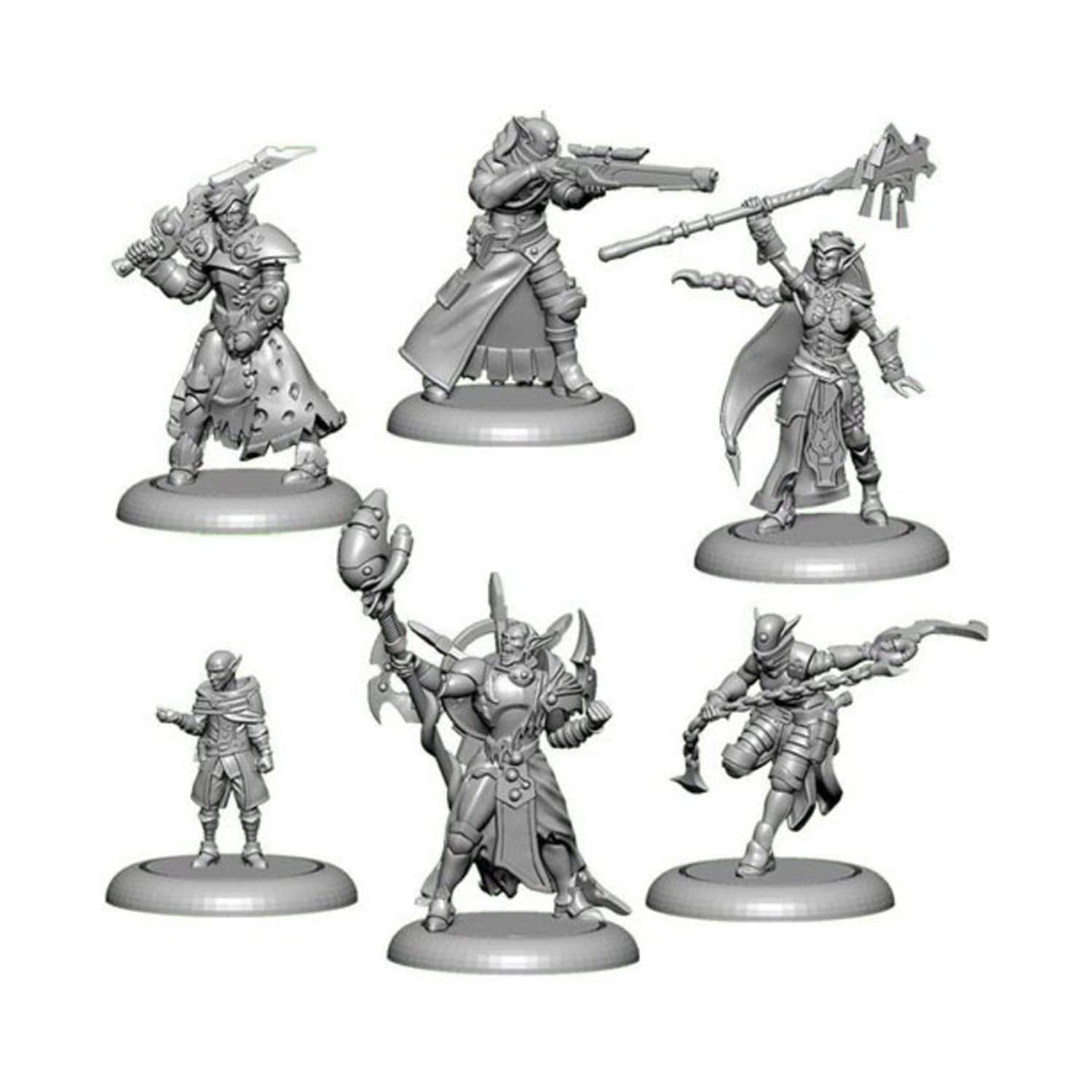 Privateer Press Iron Kingdoms RPG: Shadow of the Seeker Miniatures Set (plastic - Lost City Toys