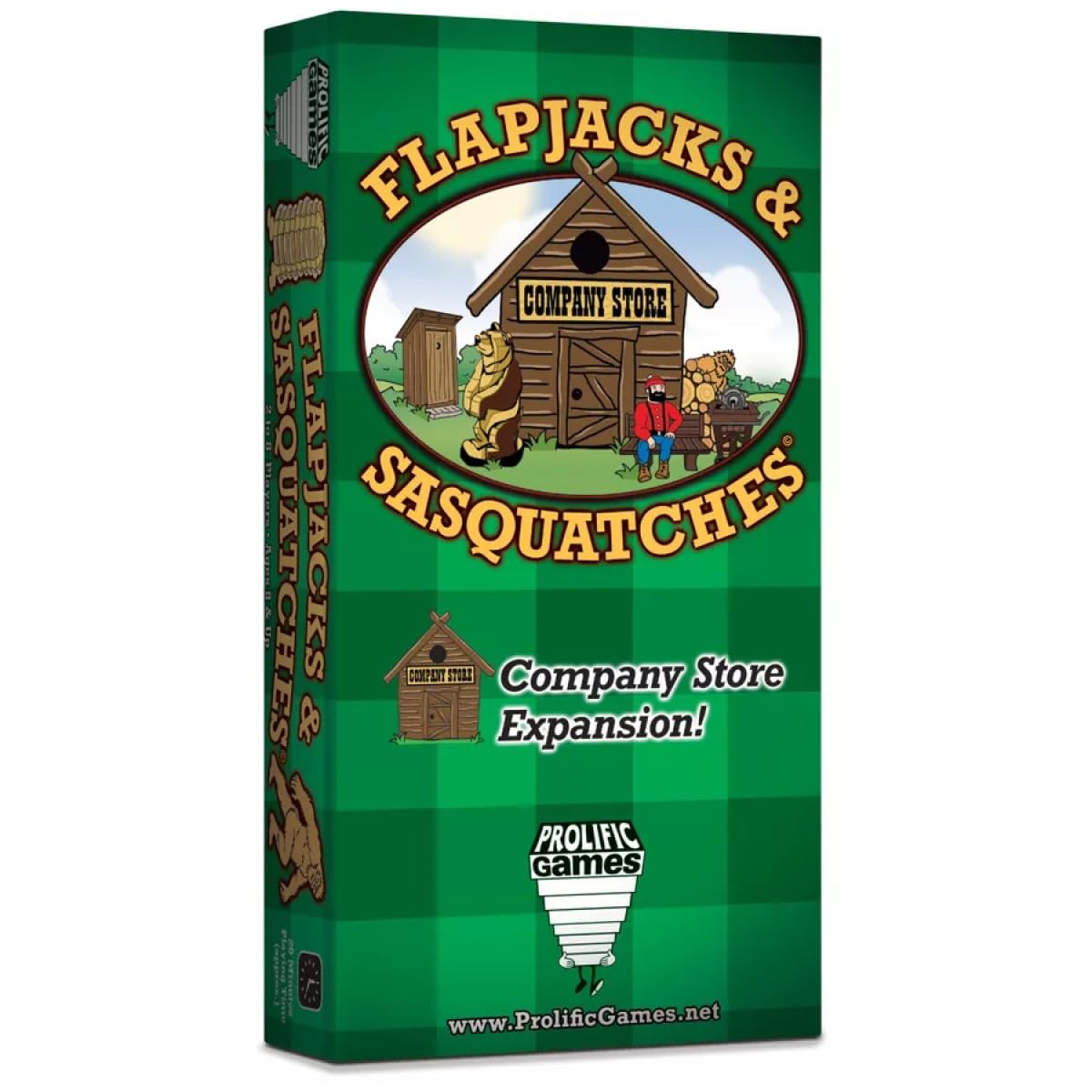 Prolific Games Flapjacks & Sasquatches: Company Store Expansion - Lost City Toys