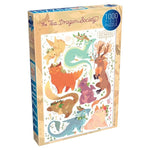 Puzzle: The Tea Dragon Society: Common Varieties of Tea Dragons 1000 Piece - Lost City Toys