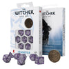 Q-Workshop Accessories Q-Workshop The Witcher Dice Set: Yennefer - Lilac and Gooseberries (7 + coin)