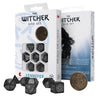 Q-Workshop Accessories Q-Workshop The Witcher Dice Set: Yennefer - The Obsidian Star (7 + coin)