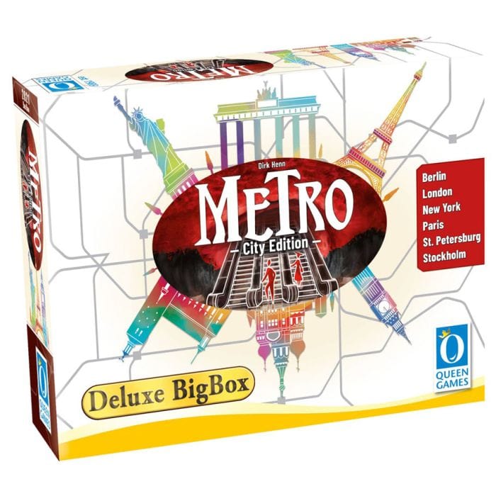 Queen Games Metro: Deluxe: Big Box - Lost City Toys