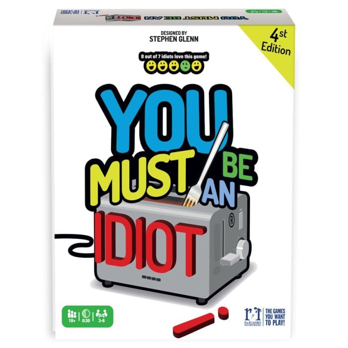 R&amp;R Games Non Collectible Card Games R&R Games You Must Be An Idiot! 4th Edition