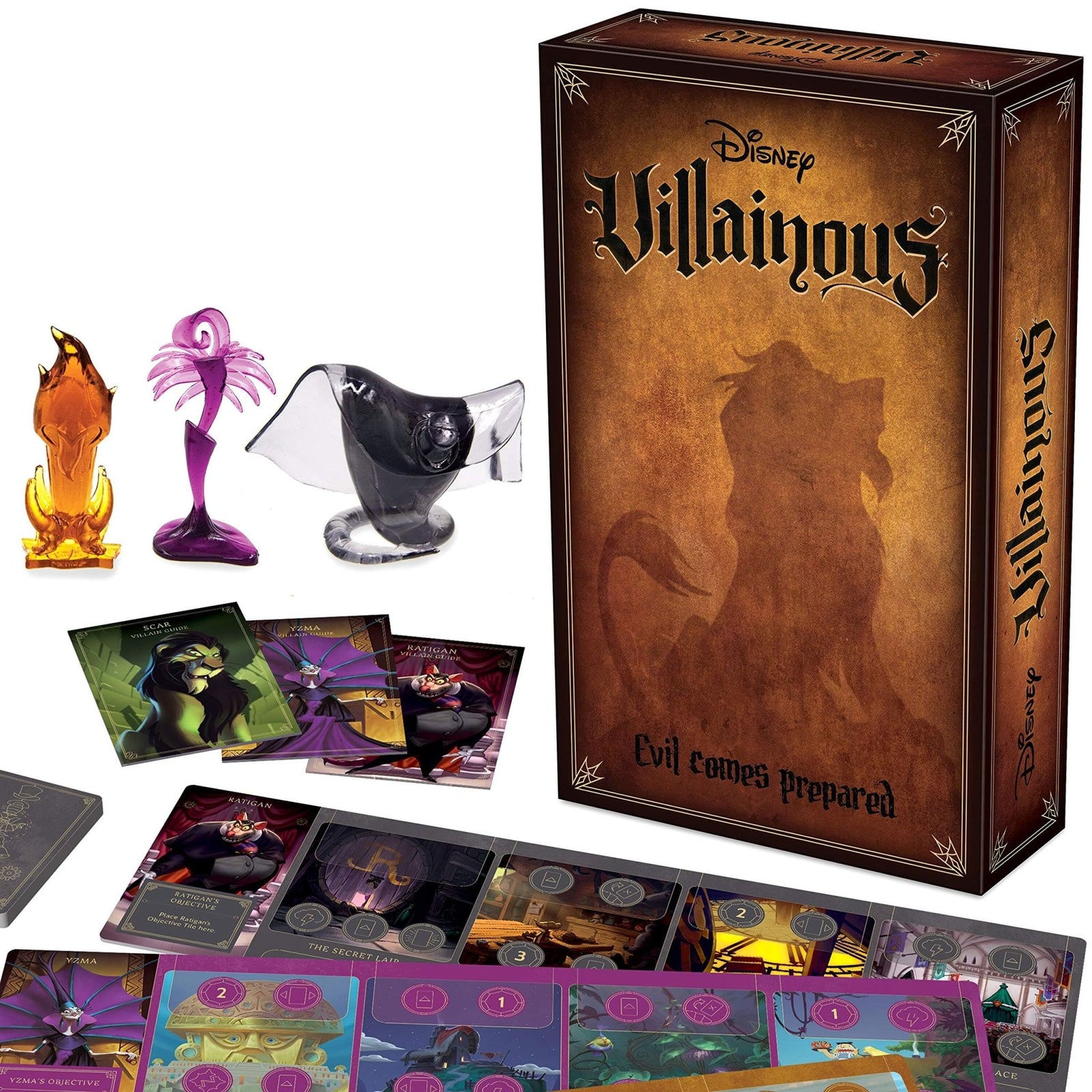 Ravensburger Disney Villainous: Evil Comes Prepared - Lost City Toys