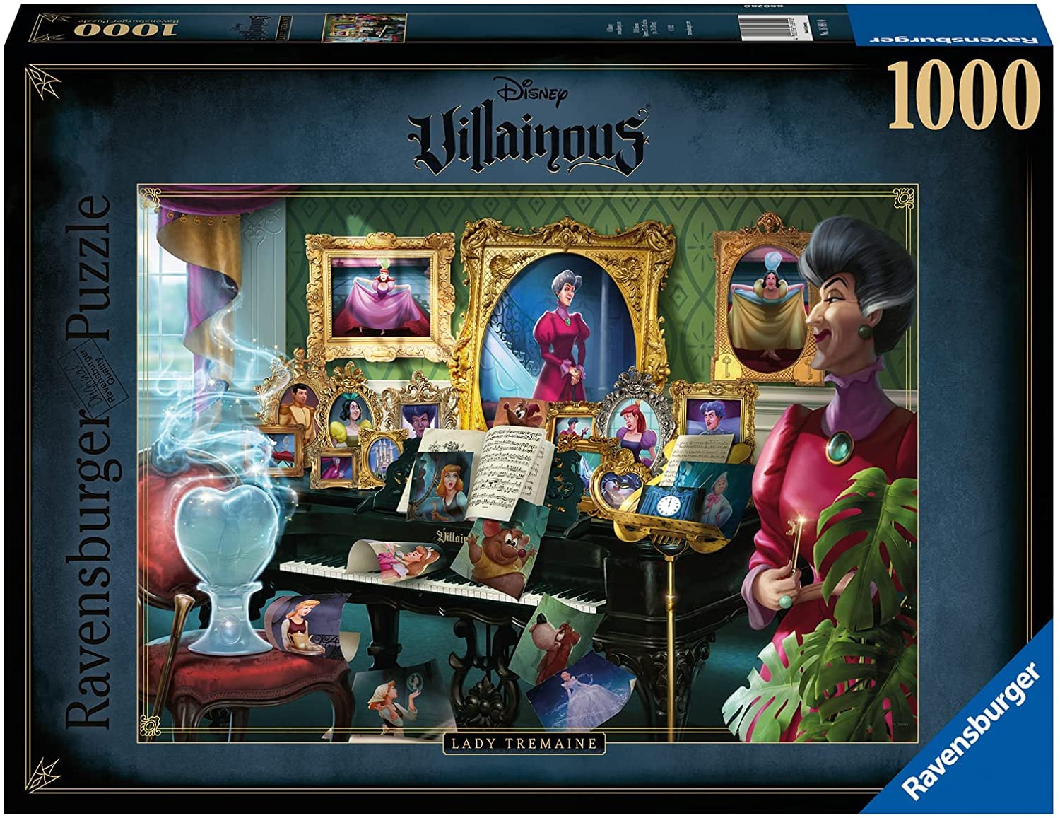 Ravensburger Disney Villainous: Lady Tremaine 1000pc Puzzle - Lost City Toys