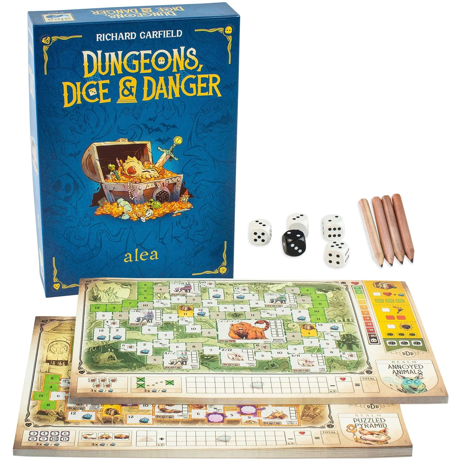 Ravensburger Dungeons, Dice, & Danger - Lost City Toys