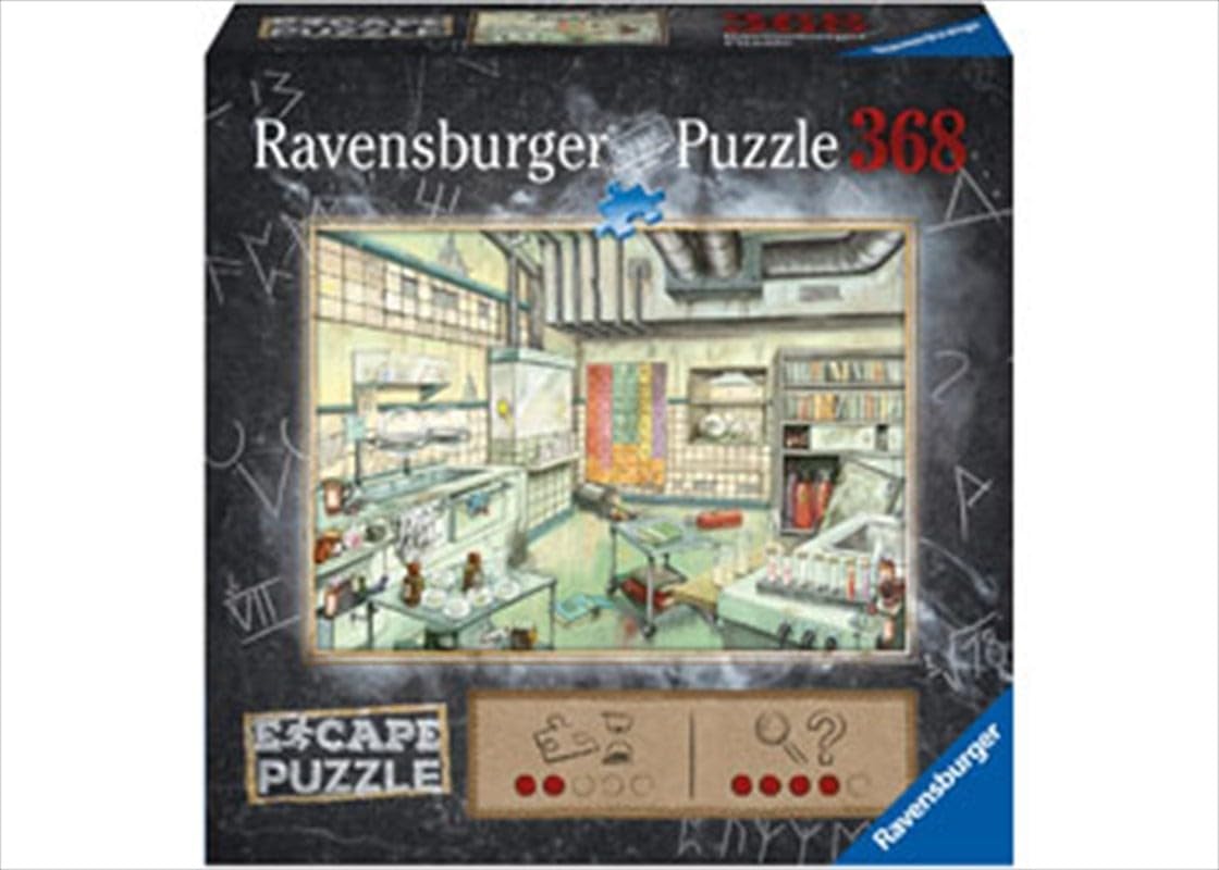 Ravensburger ESCAPE: Das Labor 368pc Puzzle - Lost City Toys