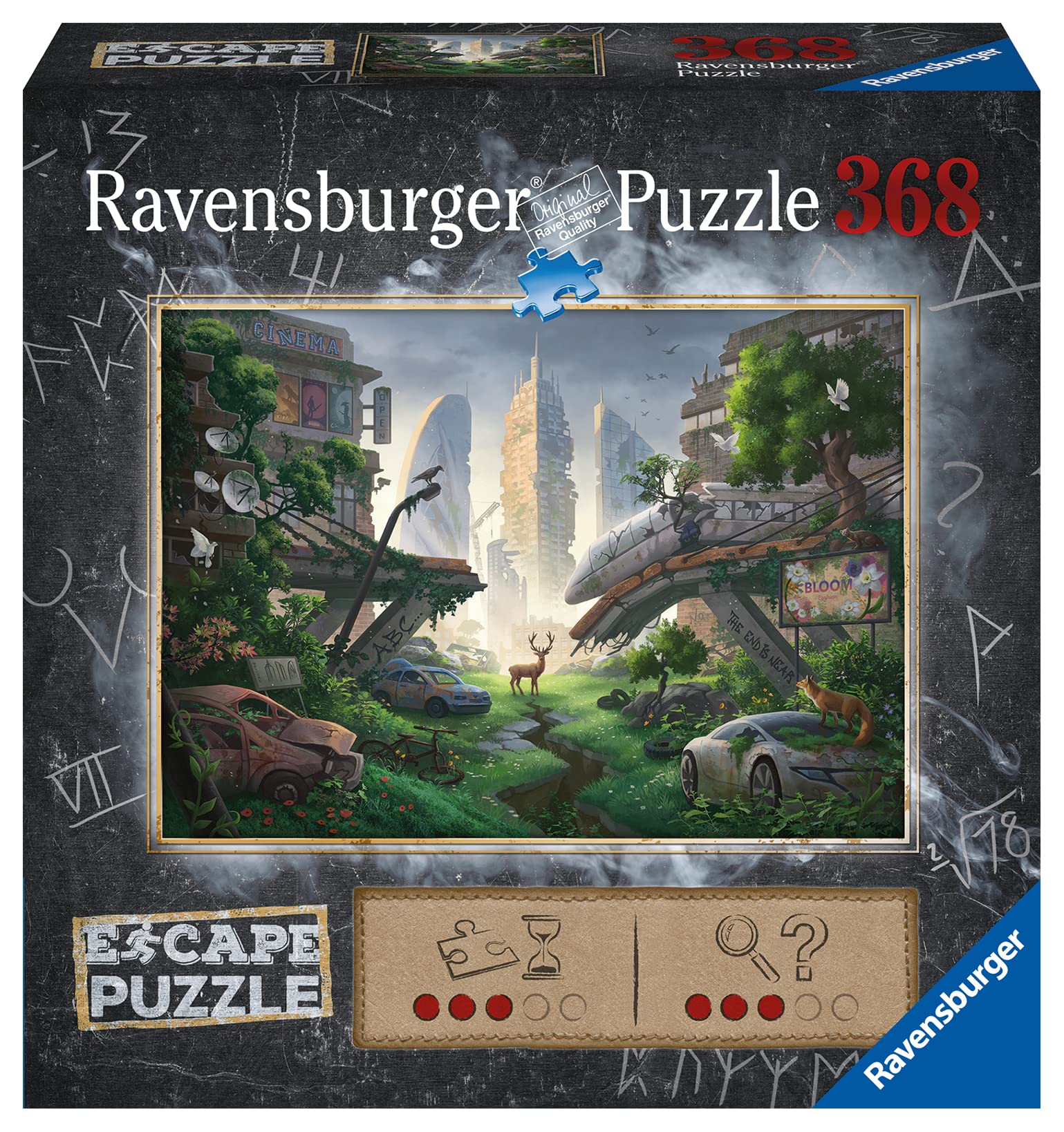 Ravensburger ESCAPE: Desolated City 368pc Puzzle - Lost City Toys