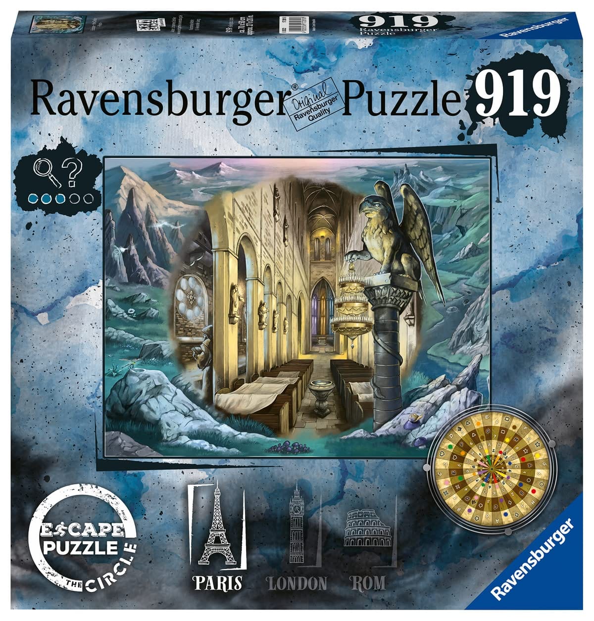 Ravensburger ESCAPE: The Circle Paris 919pc Puzzle - Lost City Toys