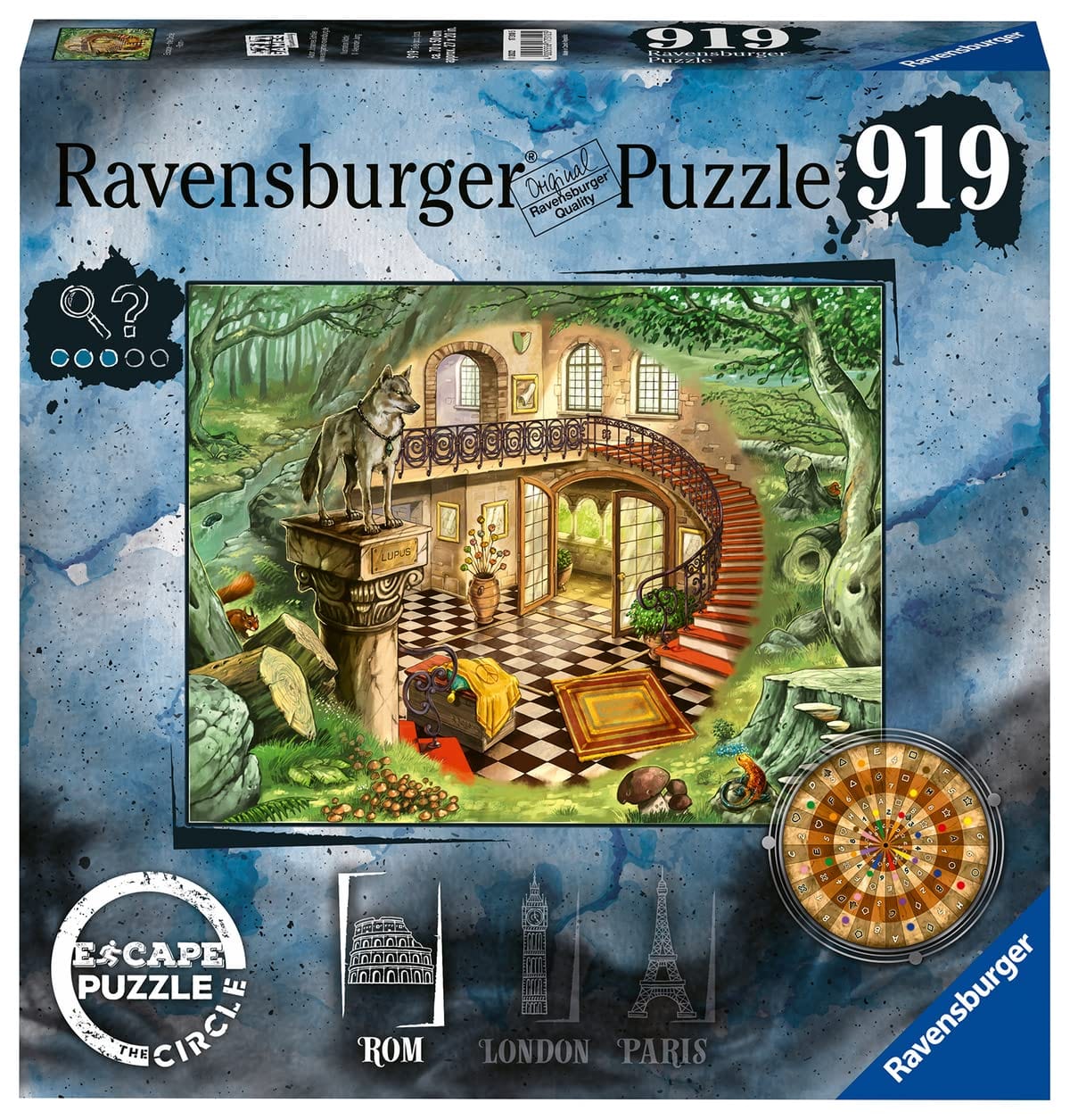 Ravensburger ESCAPE: The Circle Rome 919p Puzzle - Lost City Toys