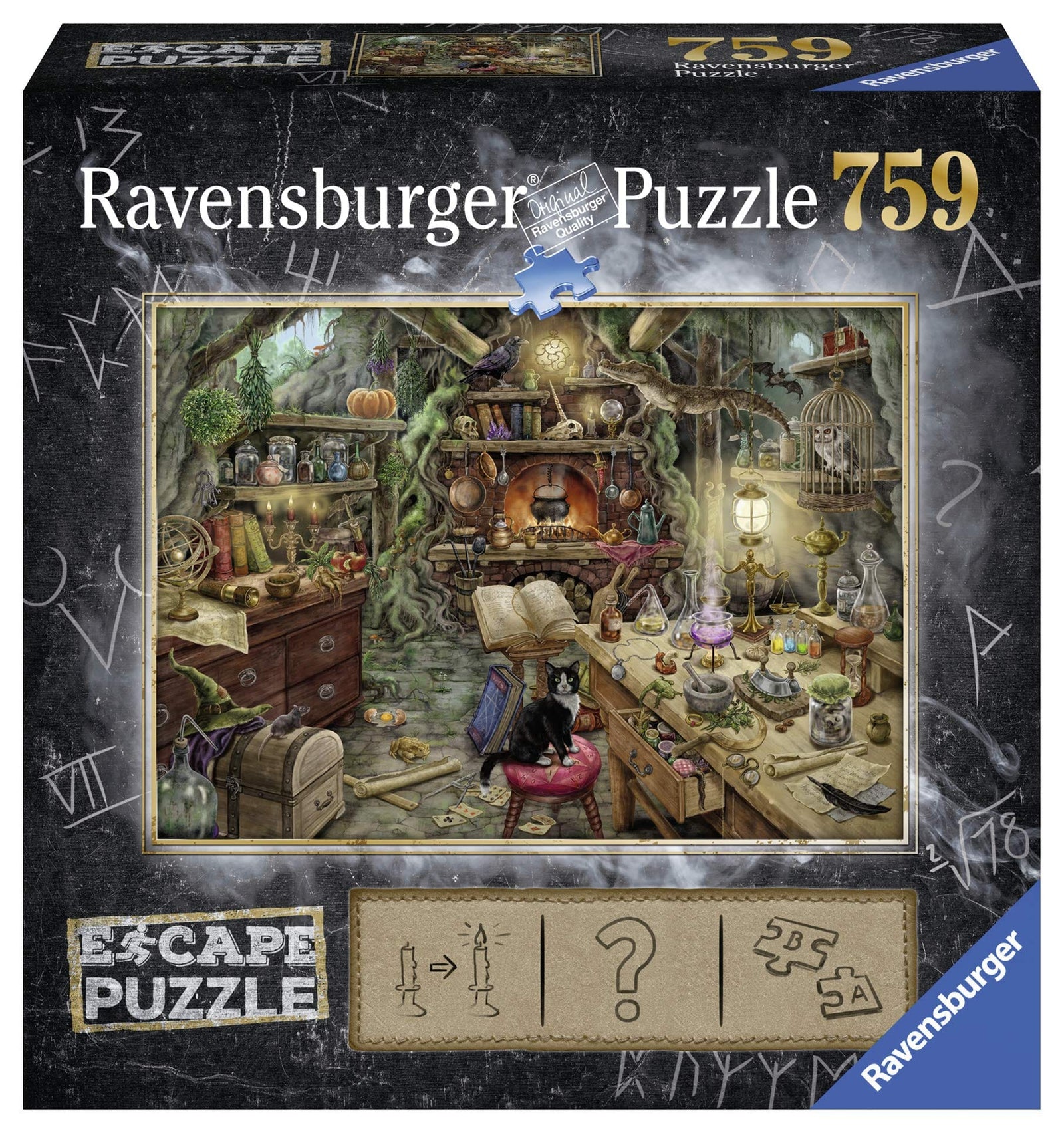 Ravensburger ESCAPE: The Witches Kitchen 759pc Puzzle - Lost City Toys