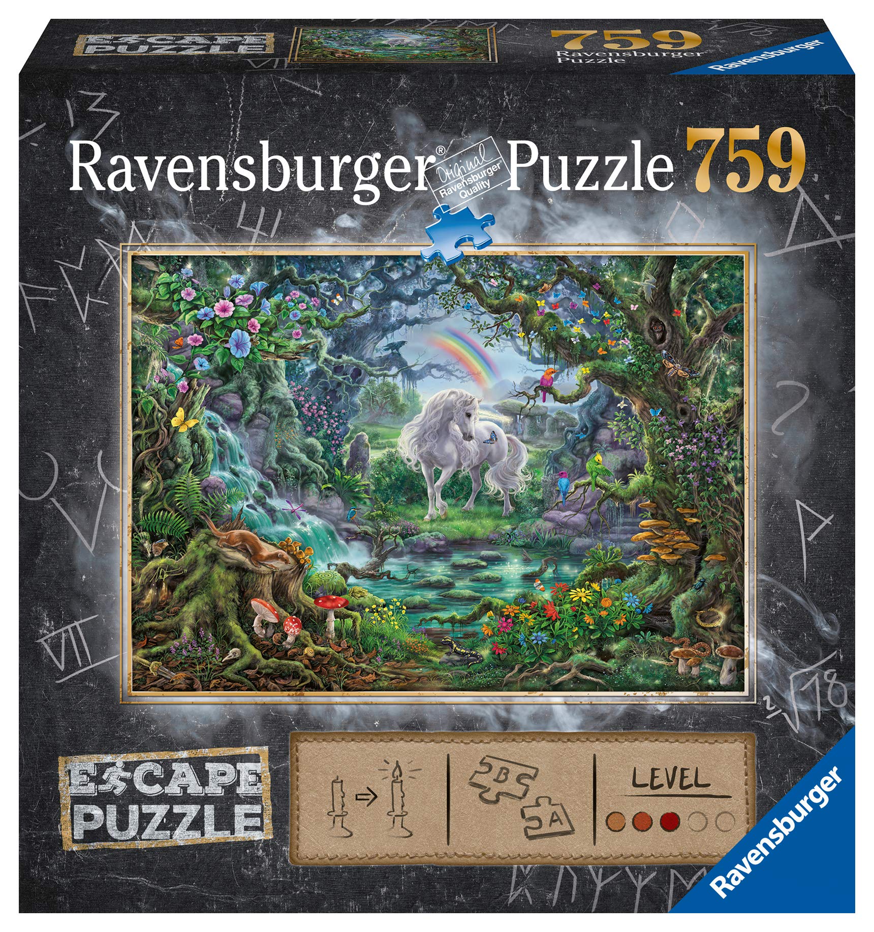 Ravensburger ESCAPE: Unicorn 759p Puzzle - Lost City Toys