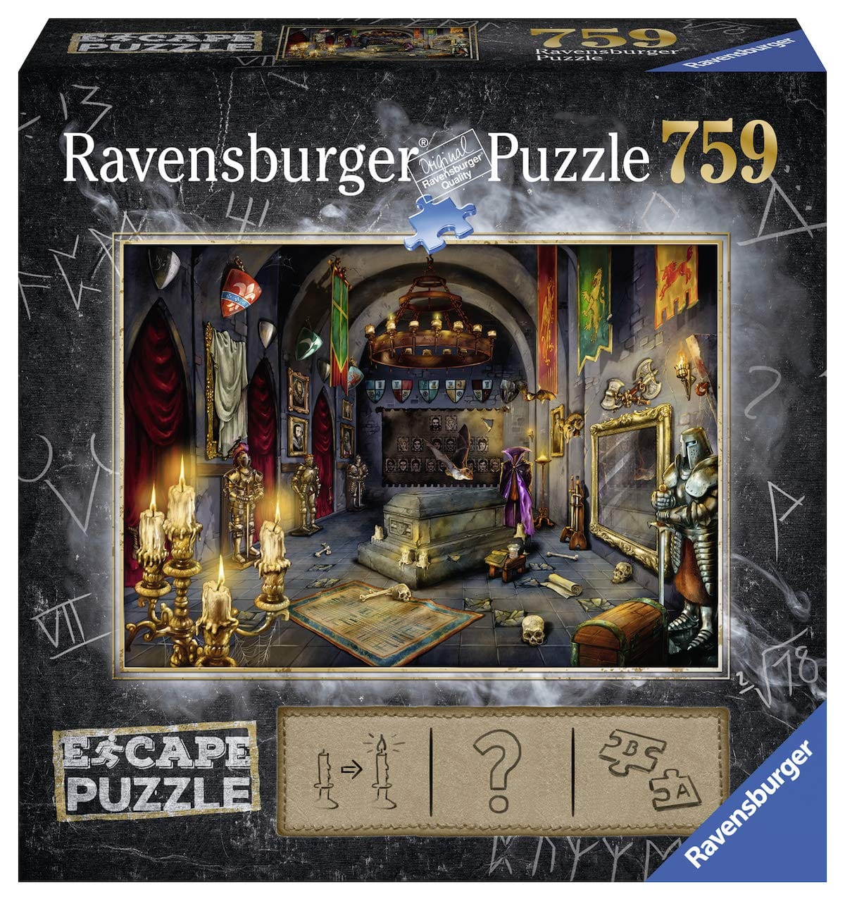 Ravensburger ESCAPE: Vampire Castle 759pc Puzzle - Lost City Toys