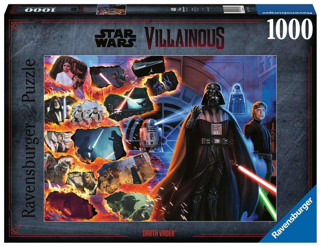 Ravensburger Star Wars Villainous: Darth Vader 1000pc Puzzle - Lost City Toys