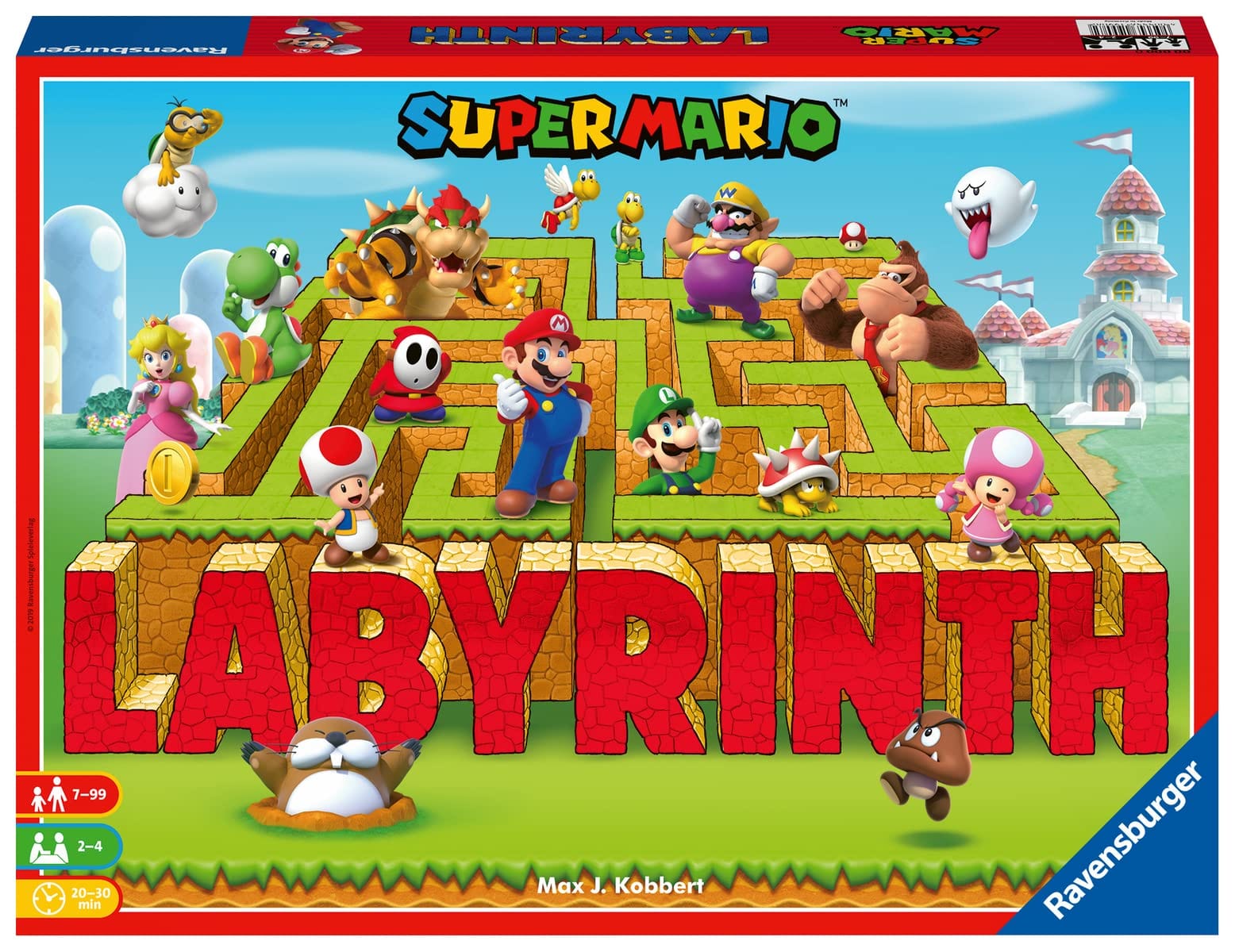 Ravensburger Super Mario Labyrinth - Lost City Toys