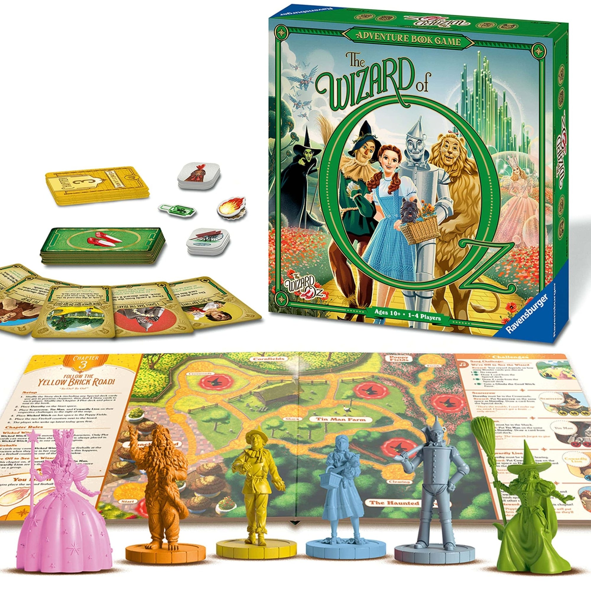 Ravensburger The Wizard of Oz: Adventure Book Game - Lost City Toys