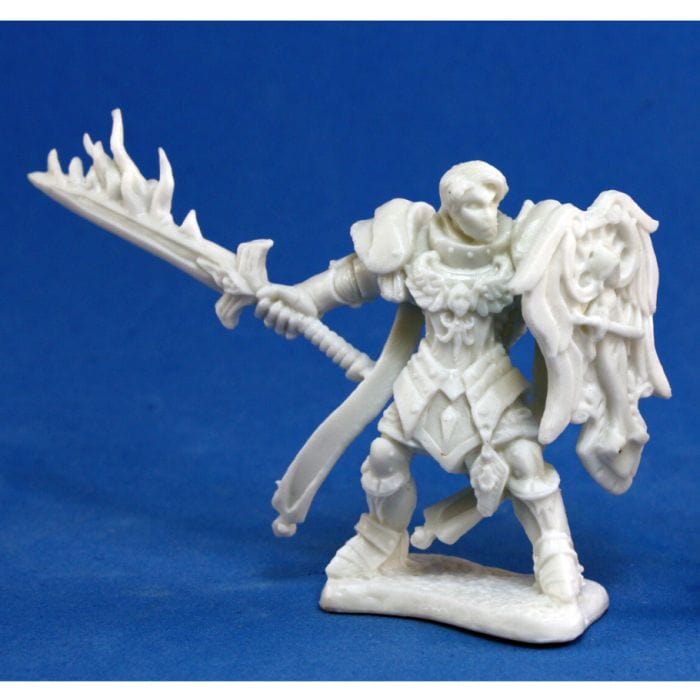 Reaper Miniatures Bones: Almaran the Gold, Paladin - Lost City Toys