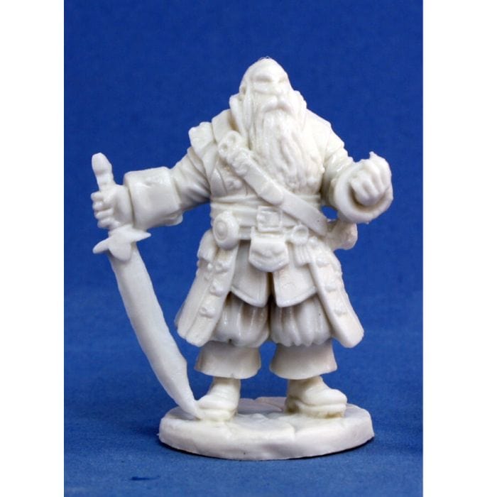 Reaper Miniatures Bones: Barnabus Frost, Pirate Captain - Lost City Toys